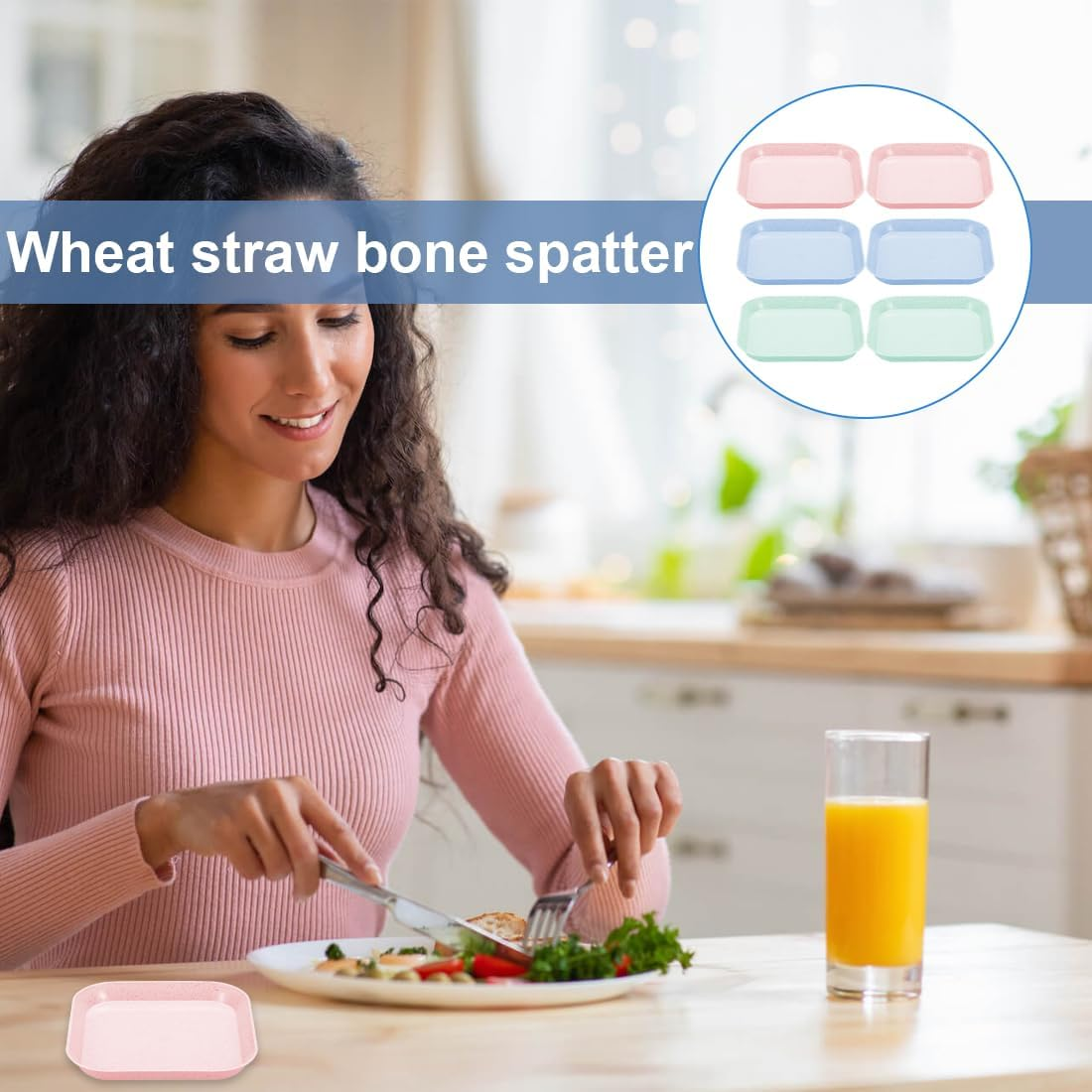 Pack of 6 Cat Food Dishes, Flat Cat Food Bowls, Flat Cat Food Bowls, Cat Bowl, Flat Feeding Bowl, Cat Food Bowl, Cat Plate, Cat Bowl, Cat Feeding Bowl image number 4