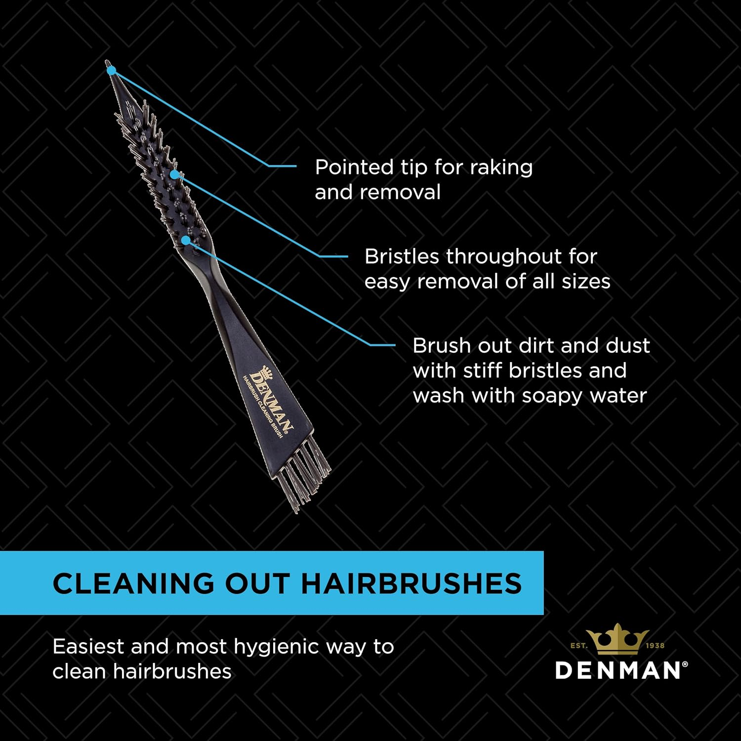Denman Hair Brush Cleaner image number 1