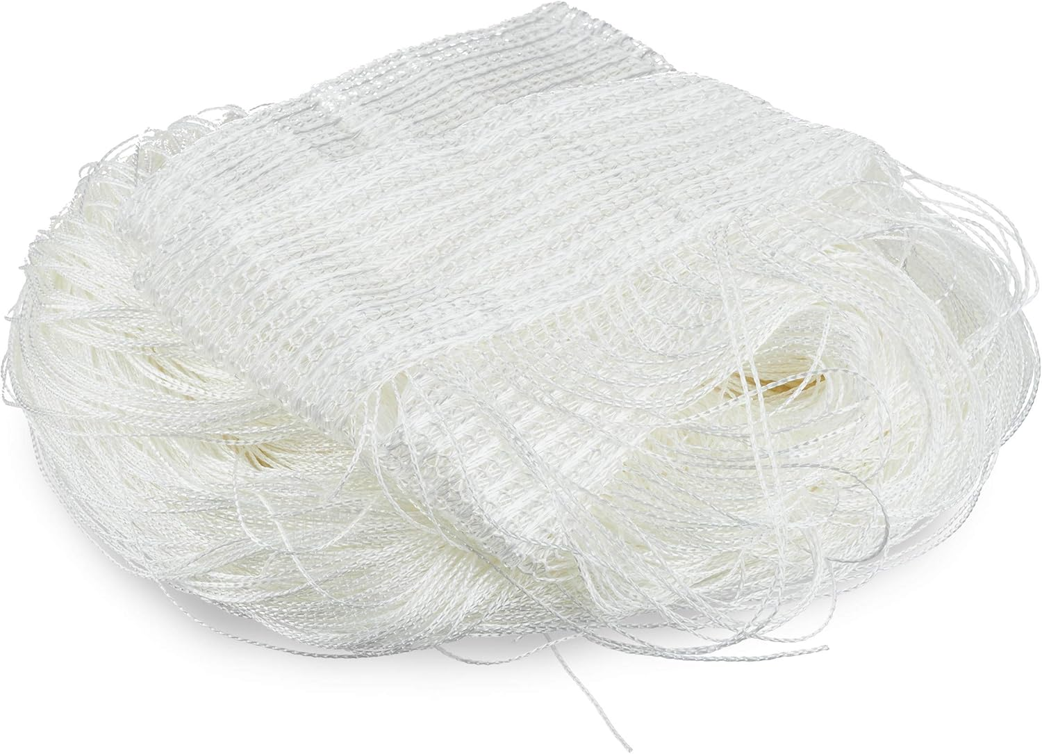 Relaxdays White String Curtains Set of 2, Can Be Shortened, with Eyelet Top for Windows & Doors, Fly Screen, 90X245Cm