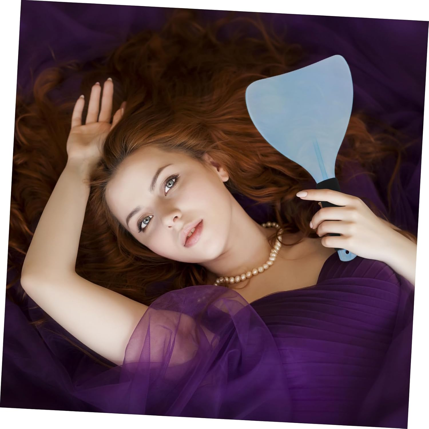 2Pcs Salon Hairdressing Mask for Slip Face Mask Protection during Haircut Sessions Lightweight Design for Haircare Professionals Random Color image number 2