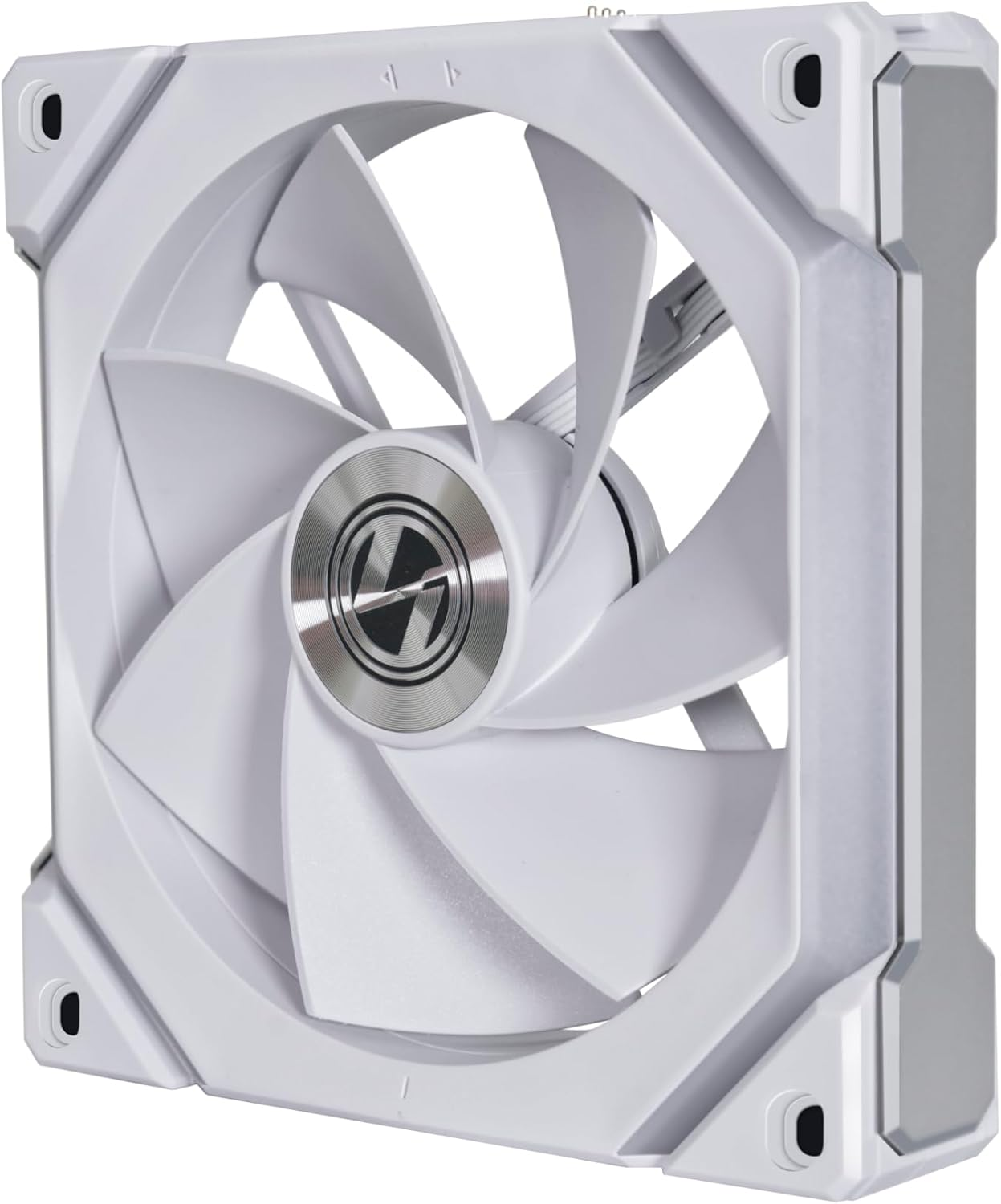 LIAN LI UNI Fan SLV2-1 120Mm Reverse Blade ARGB PWM 2100RPM 1PC White - 4.72"L X 4.72"W X 6.89"H - Desktop Compatible image number 3