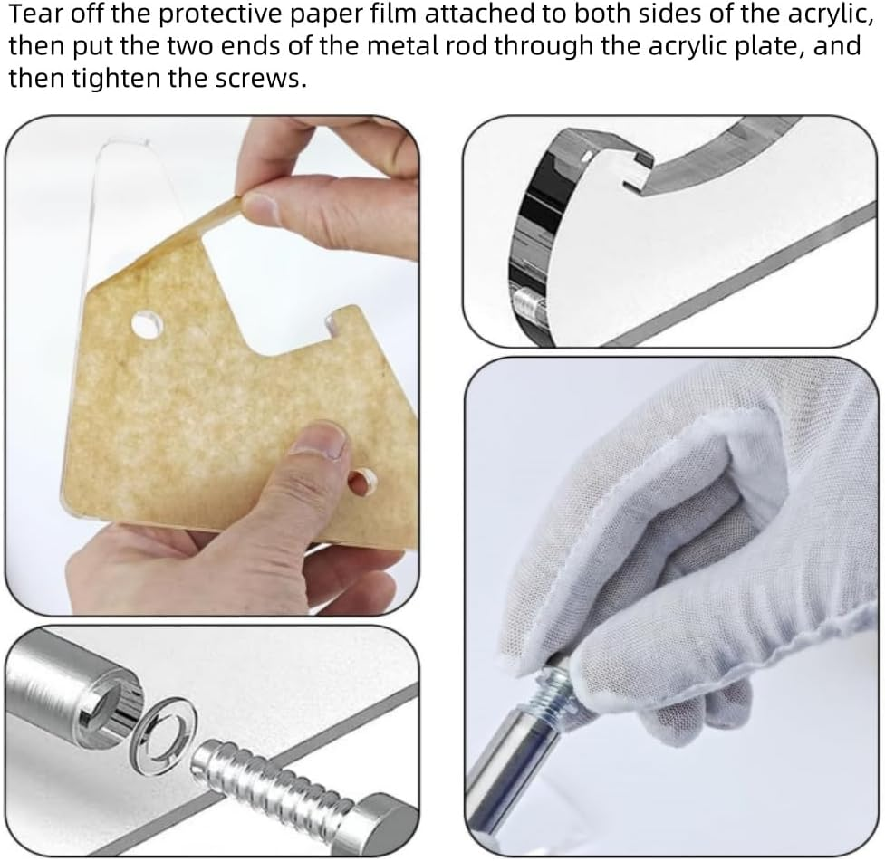 1Pcs 1-Tier Colorful Acrylic Keyboard Display Stand, Mechanical Keyboard Display Stand Keyboard Holder, Acrylic Stand Storage Stands for Mechanical Keyboard image number 1