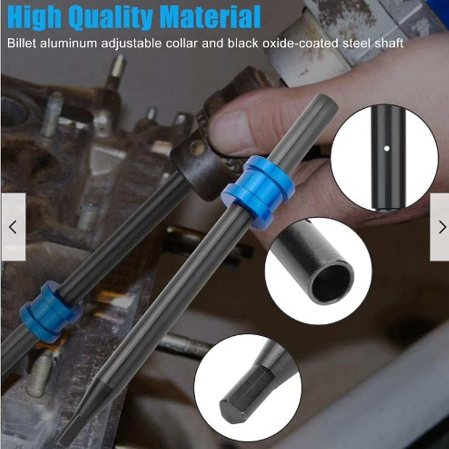 Oil Pump Priming Tool, Small Block Oil Pump Priming Tool Increases Oil Pressure Durable Easy Assembly for V6 V8 image number 2