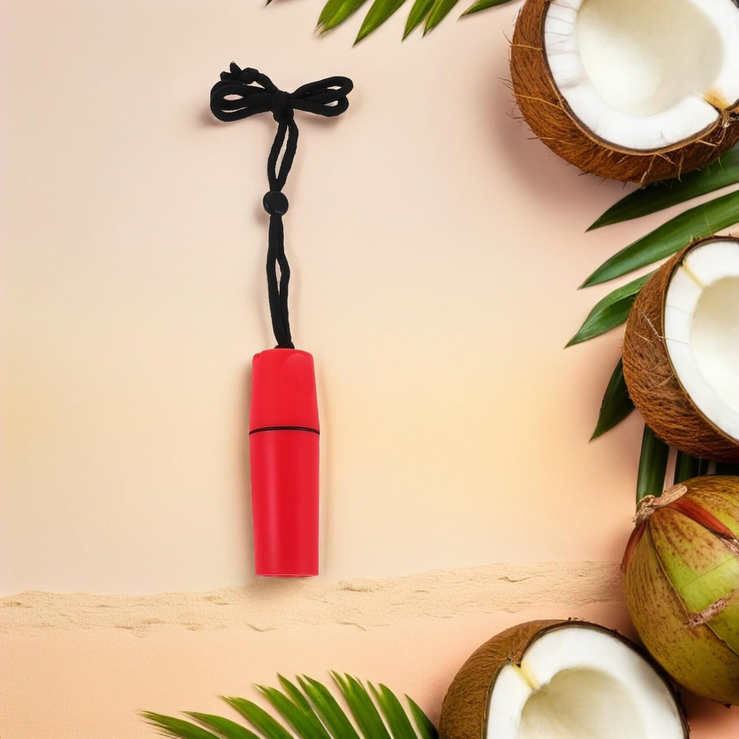 Milisten 2Pcs Waterproof Floating Dry Box with Rope, Airtight Small Watertight Storage Container for Diving, Surfing, Kayaking, and Boating, Red Sealed Protective Case for Beach And