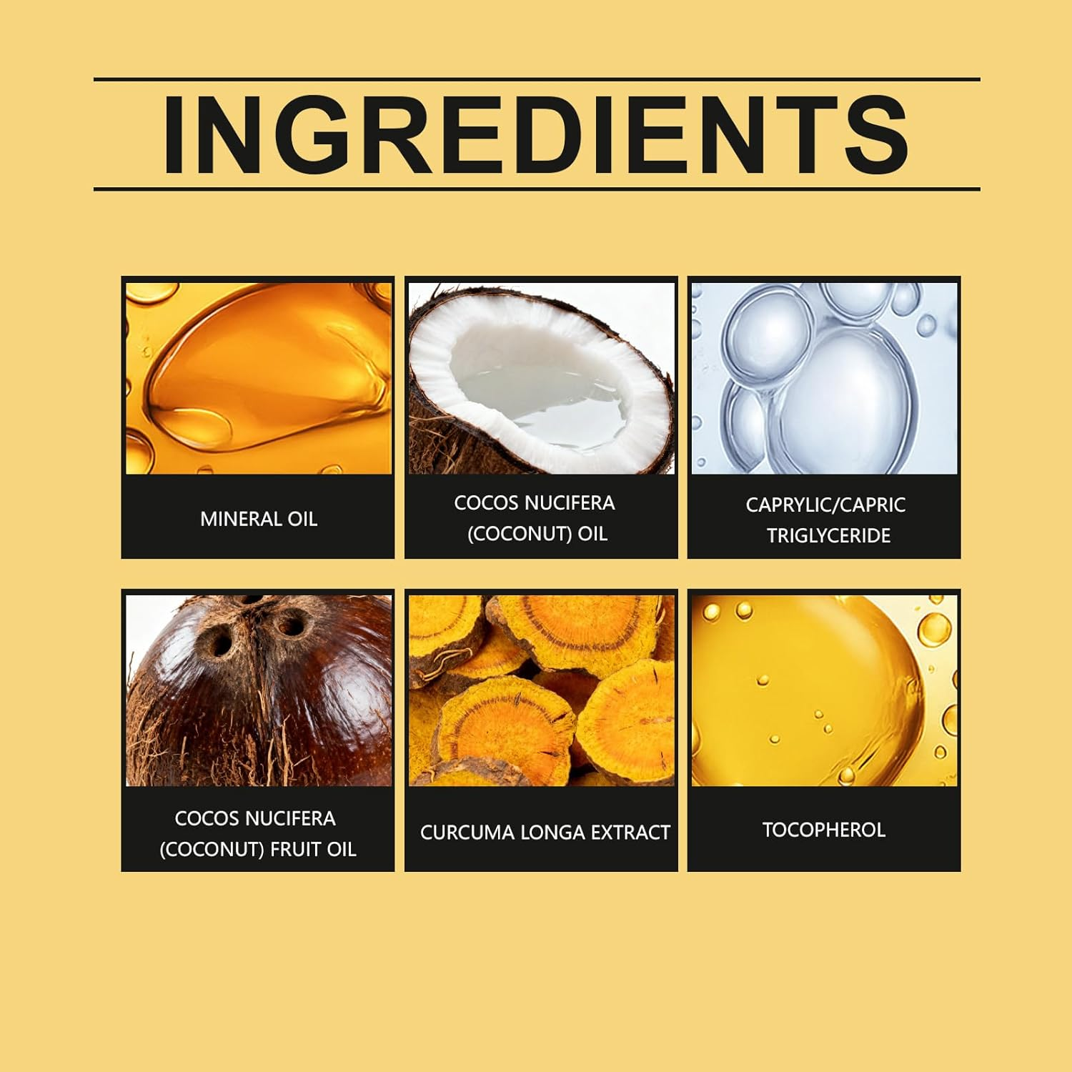 Brazilian Coco Firming Body Coconut Oil for Dry Skin, Hands with Curcuma Longa Extract, Vanilla Moisture Drenching, Radiant Looking Glow Skin Hydration, Instant Absorption image number 5