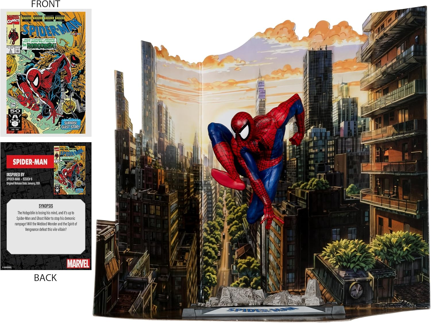 New Brand Collection 1:10TH WV1 - Figure 1 (Spider-Man (Spider-Man #5) by Todd Mcfarlane) image number 3
