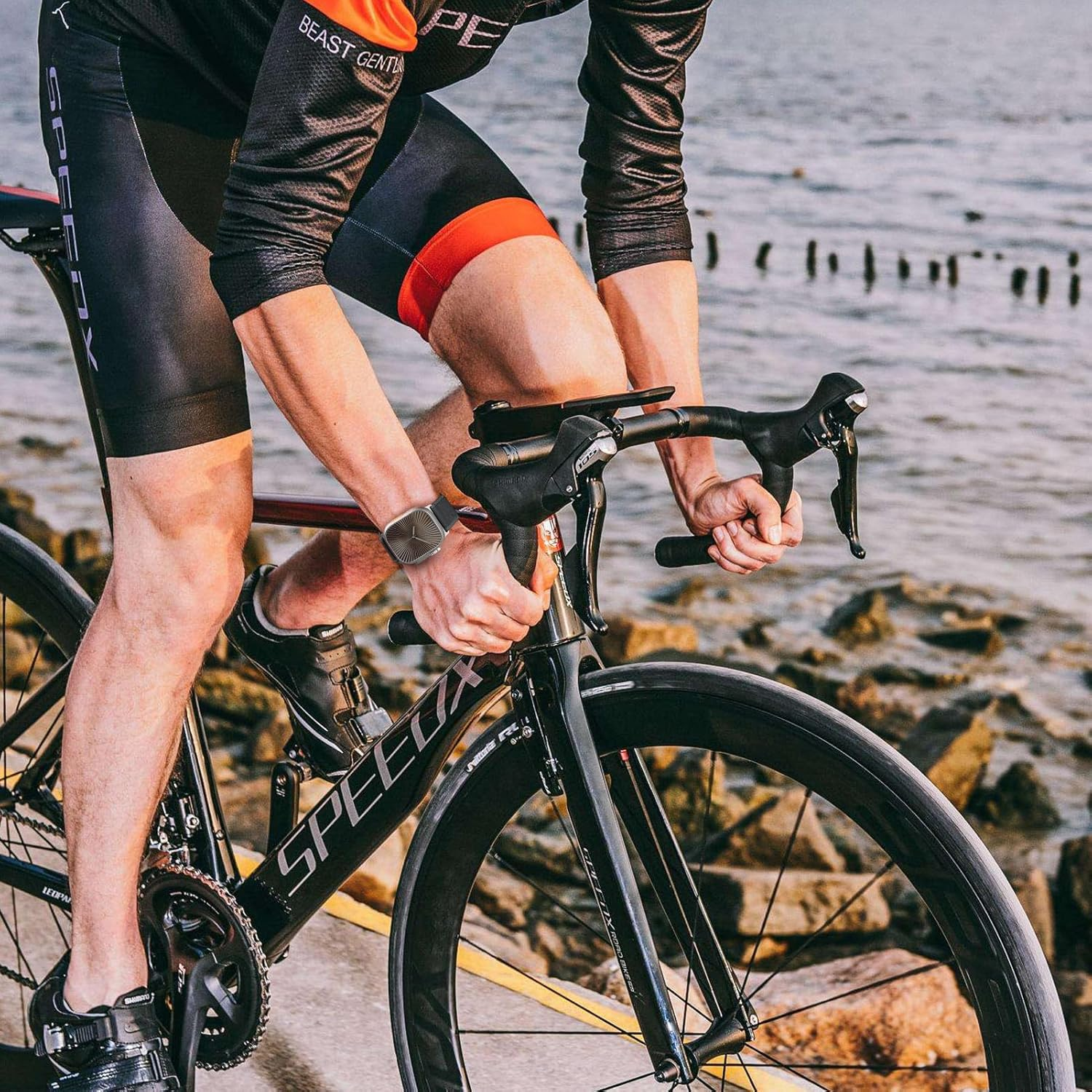 Trail Loop Nylon Band for Apple Watch Ultra 2/3/Ultra Band 49Mm 46Mm 45Mm 44Mm 42Mm 40Mm 41Mm 38Mm, Rugged Sport Fabric Strap for Apple Watch Series 11 10 9 8 7 6 5 4 3 SE SE2/3 Iwatch Bands Men Women image number 2