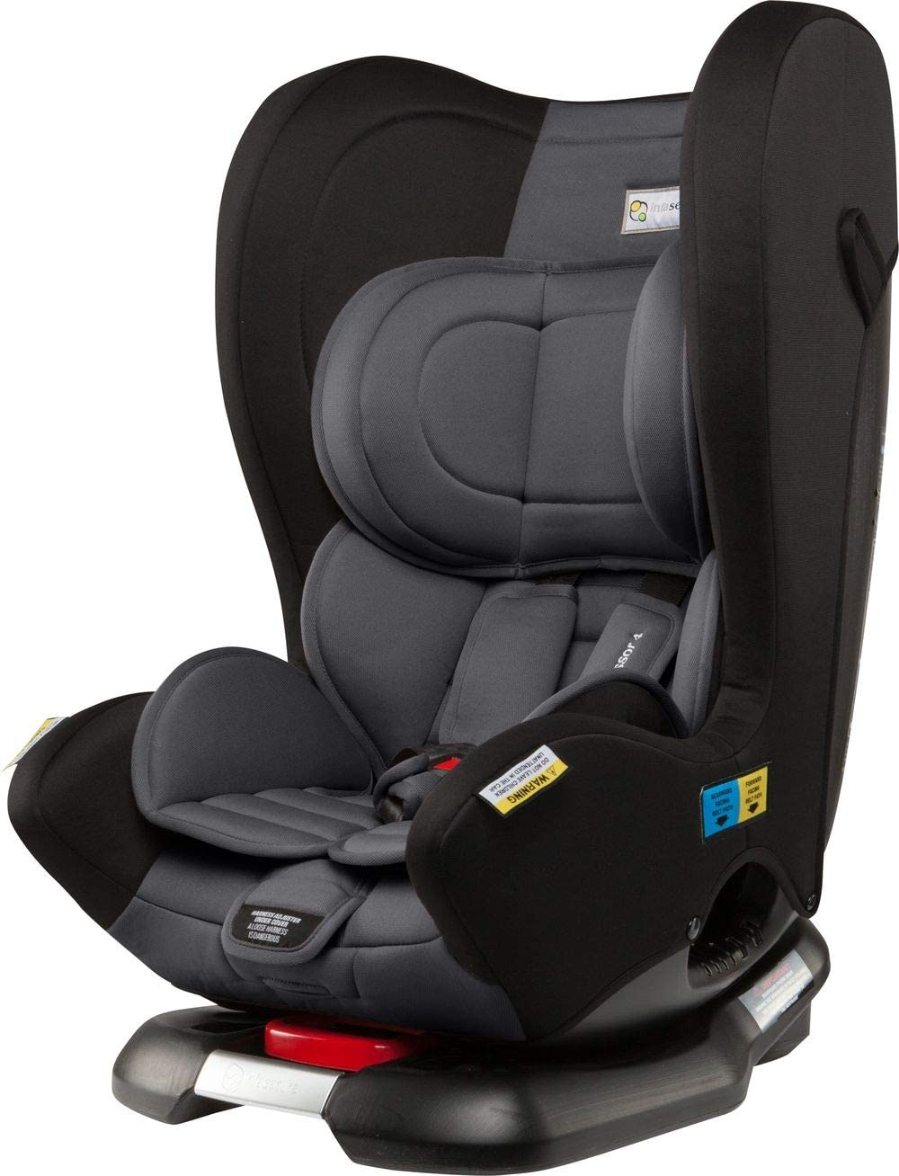 Infasecure Kompressor 4 Astra Isofix Convertible Car Seat for 0 to 4 Years, Grey (CS8513)
