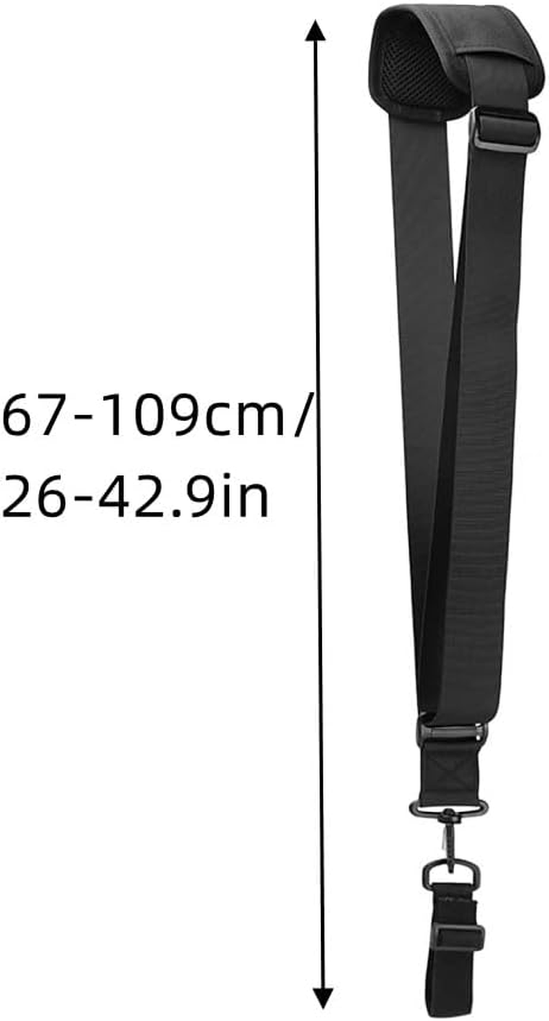 Naisfei Weed Eater Strap, Universal Weed Trimmer Shoulder Strap,Adjustable Easy Release Harness for Weed Eater, Wacker, String Trimmer, Blower Weed Accessories(Black) image number 1