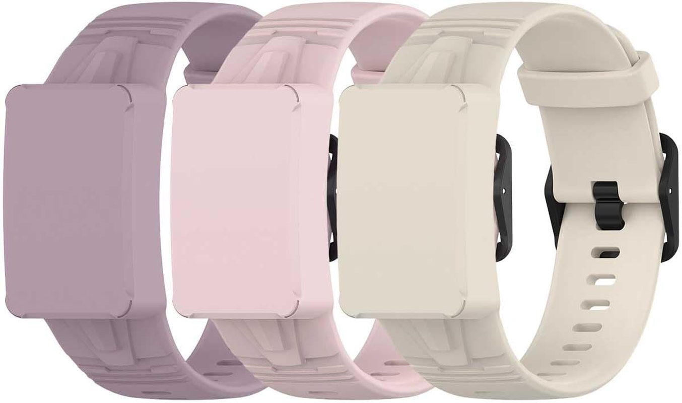 T Tersely 3Pack Adjustable Watch Bands Compatible with WHOOP 5.0/4.0/3.0, Soft and Durability Silicone Waterproof Whoop Straps for Enhanced Performance