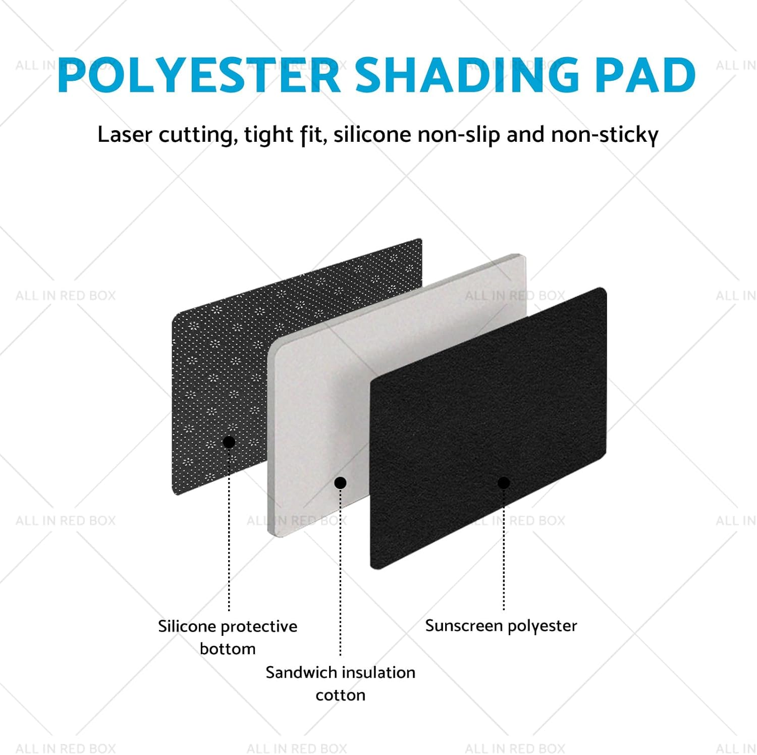 KAKA AUTO PARTS Car Dashboard Cover Replacement Dashmat Dash Mat Compatible with Mazda 6 M6 Ruyi 2006-2012 image number 3