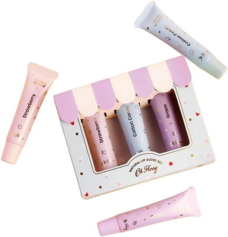 Oh Flossy Natural Lip Gloss Set image number 5