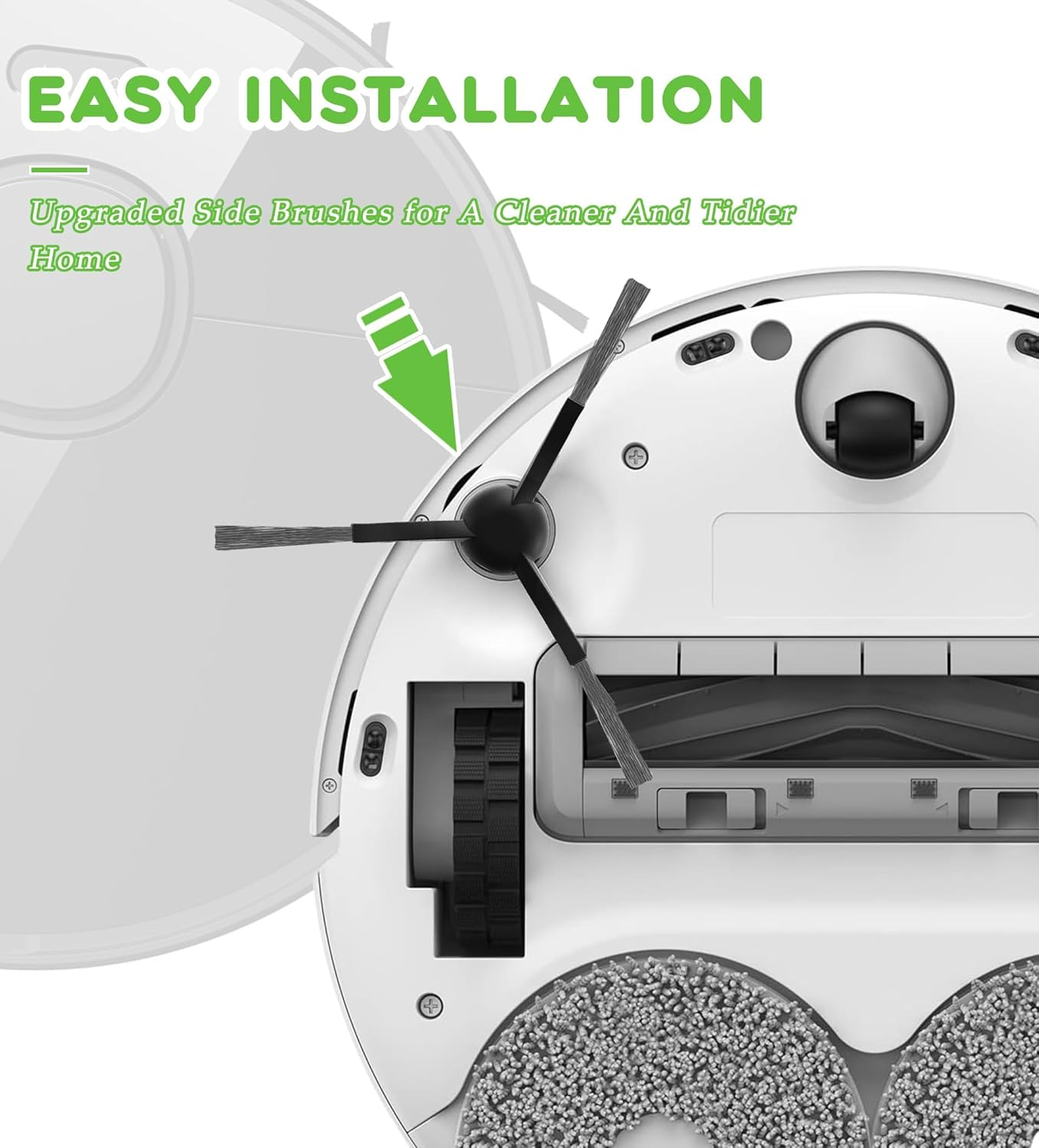 Accessories Only for Dreame L20 Ultra Vacuum &ndash; 29-Pack Replacement Kit, Includes 6 Mop Pads, 4 HEPA Filters, 6Dust Bags, 8 Side Brushes, 2 Rubber Brushes & 2 Clean Brush &ndash; Compatible with Dreame L20 image number 1