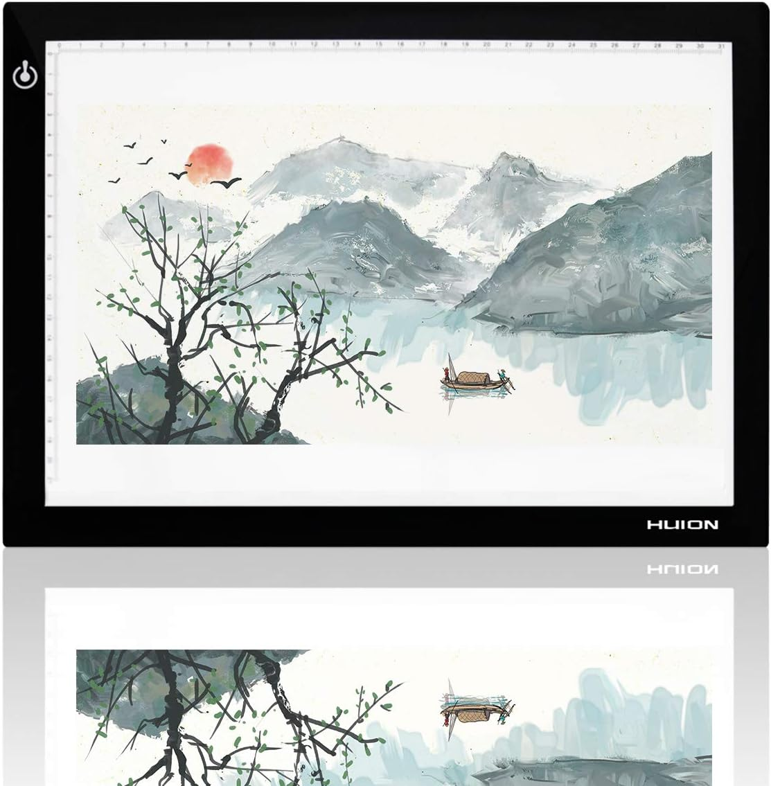 Huion L4S Light Box - 17.72 Inches USB Adjustable Illumination Light Panel Only 5Mm Thin Light Table L14.17 X W10.63 X H0.2 image number 4