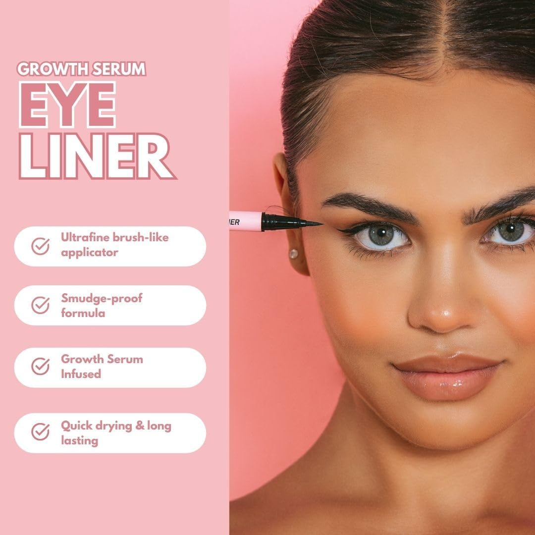 Lash Therapy Australia Growth Serum Eyeliner, Smudge Proof, Quick Dry image number 3
