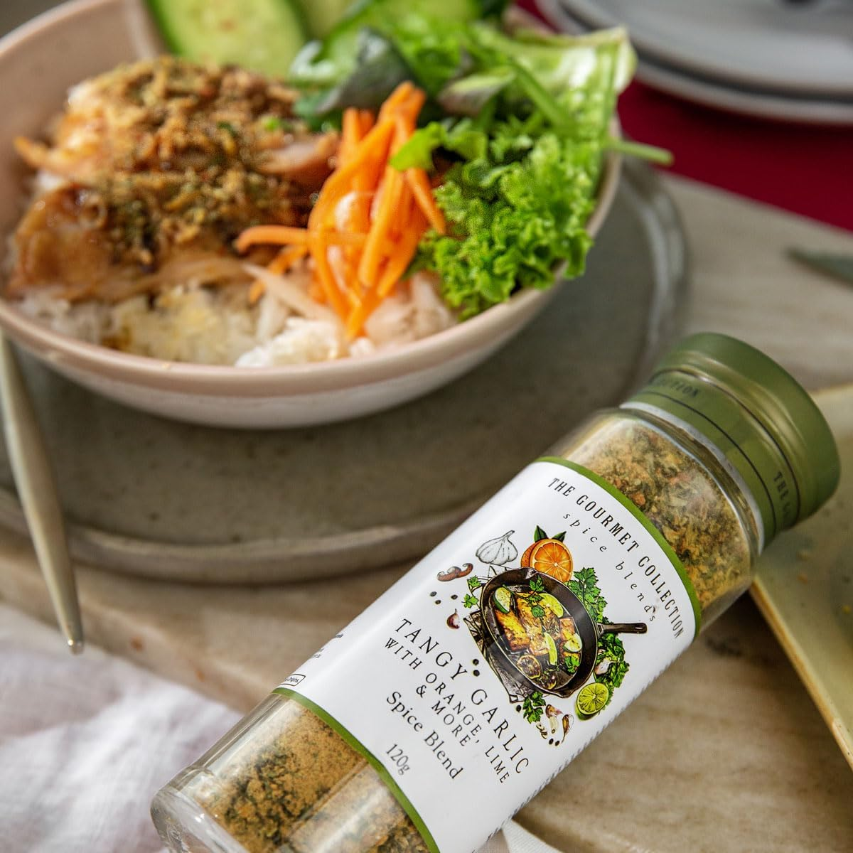 The Gourmet Collection Tangy Garlic Seasoning 120G