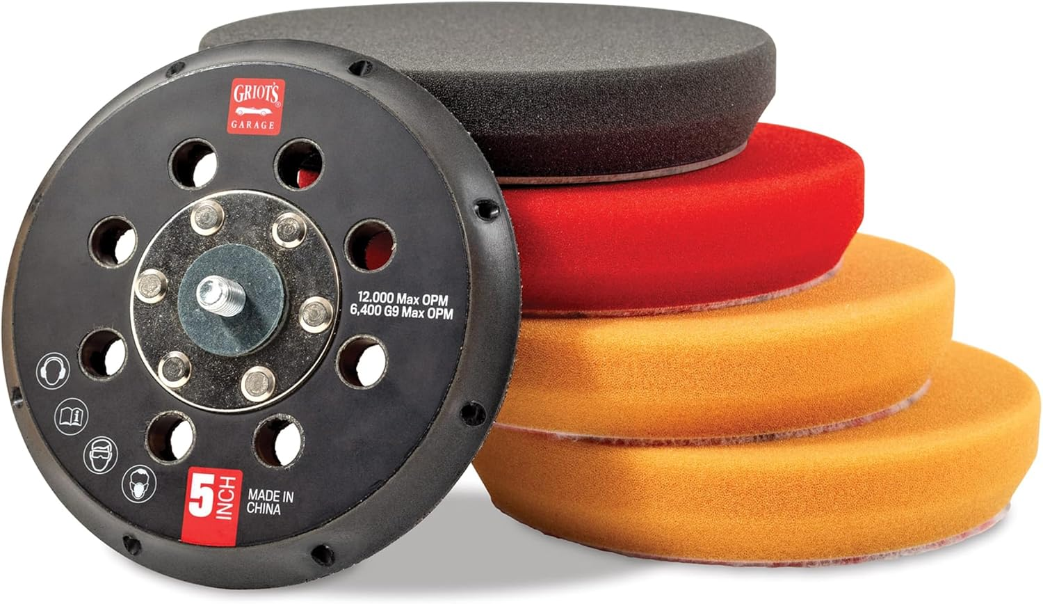 Griot'S Garage 10515 5" Orbital Conversion Kit image number 1