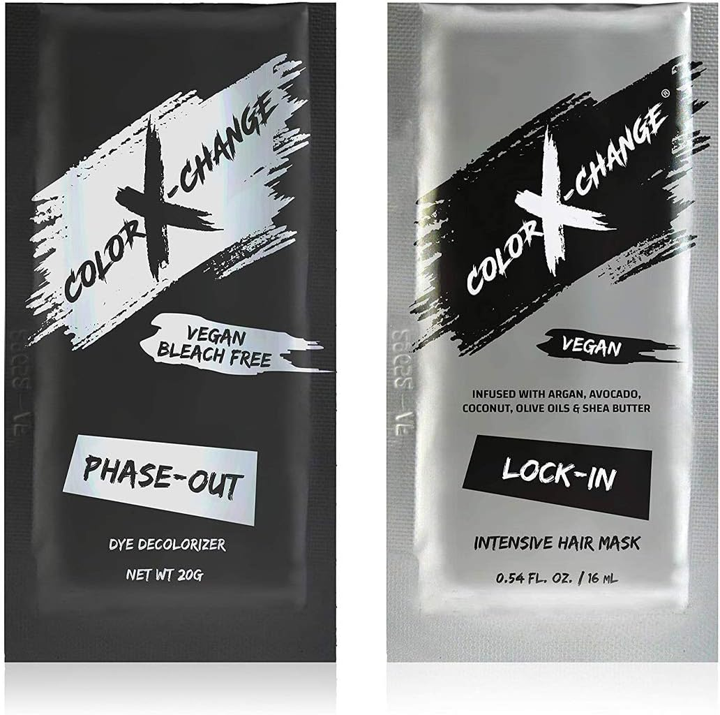 Color X-Change Phase-Out Gentle Dye Decolorizer + Intensive Hair Mask, 2 Count (Pack of 1) image number 5