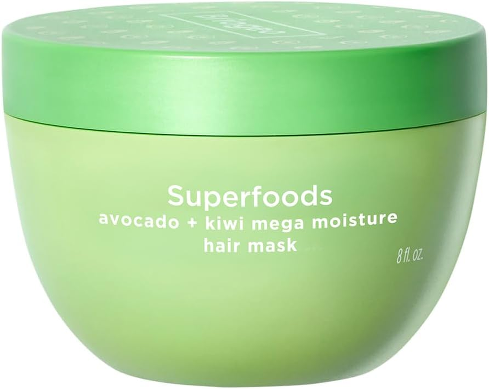 Briogeo Superfoods Avocado + Kiwi Mega Moisture Mask, Protein-Free, Deep Hydration, Enhance Shine, Moisturizing Mask for Dry Hair, Lock in Moisture, Vegan, Cruelty-Free, 8 Fl Oz image number 2