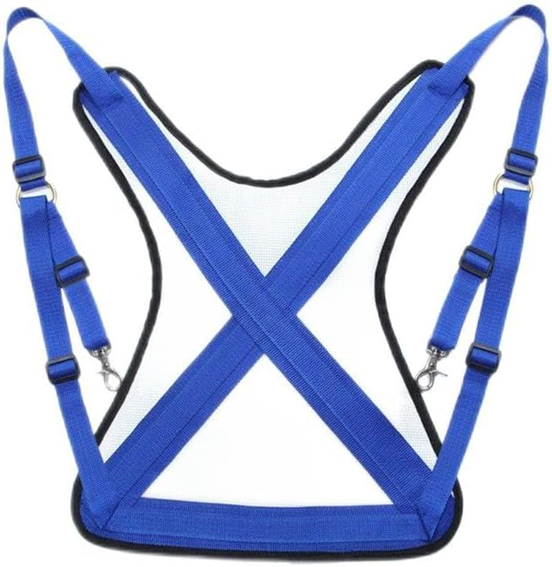 Fishing Shoulder Back Harness, Adjustable Sea Fishing Rod Holder Vest, Boat Fish Fighting Belt Harness for Fishing Big Fish