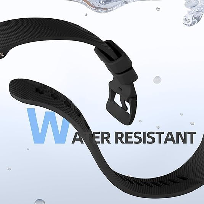 (3 Pack)T Tersely Compatible for Garmin Venu 4 45Mm/3/Forerunner 265 /Vivoactive 4 45Mm / Forerunner 255 /Forerunner 255 Music/ Venu 2, 22Mm Silicone Straps Sport Watch Band Quick Release Strap for Garmin Smartwatch image number 5