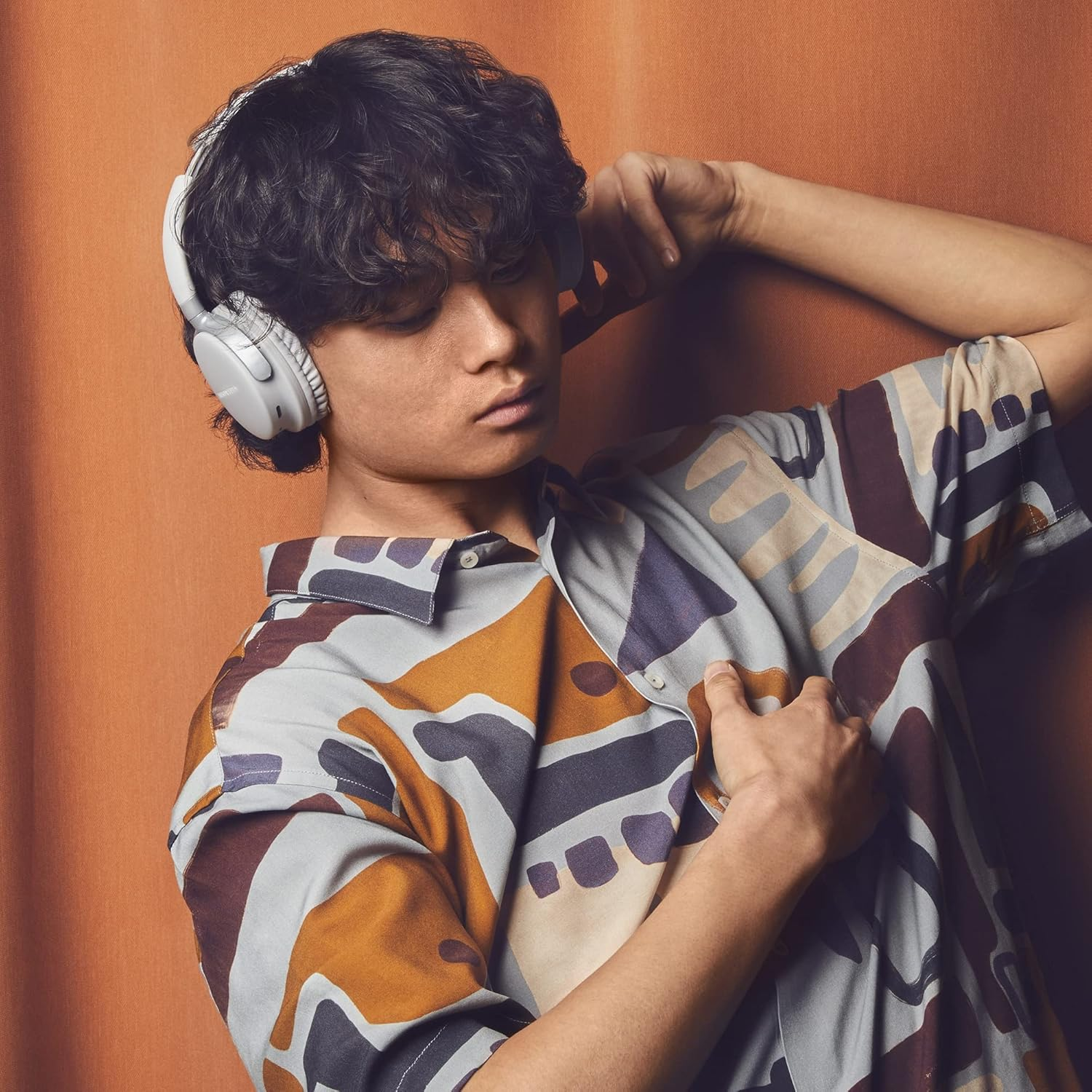 Energy Sistem Headphones Bluetooth Style 3 Stone Wireless Headphones (Bluetooth&reg; 5.1 Wireless Technology, Deep Bass, HQ Voice Calls, Long Battery Life 25 Hours) Grey