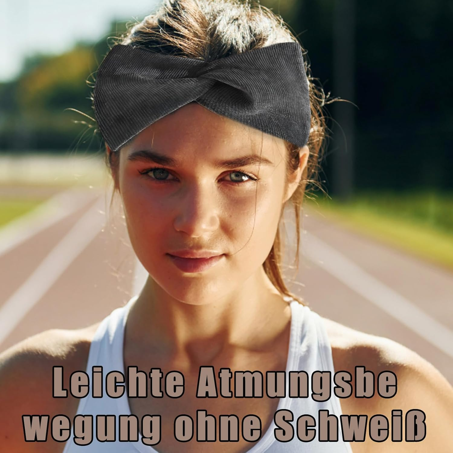 4 X Women'S Headband, Thin Headband for Women and Girls, Comfortable Headband for Sports and Everyday Life, Also for Festival Parties image number 1