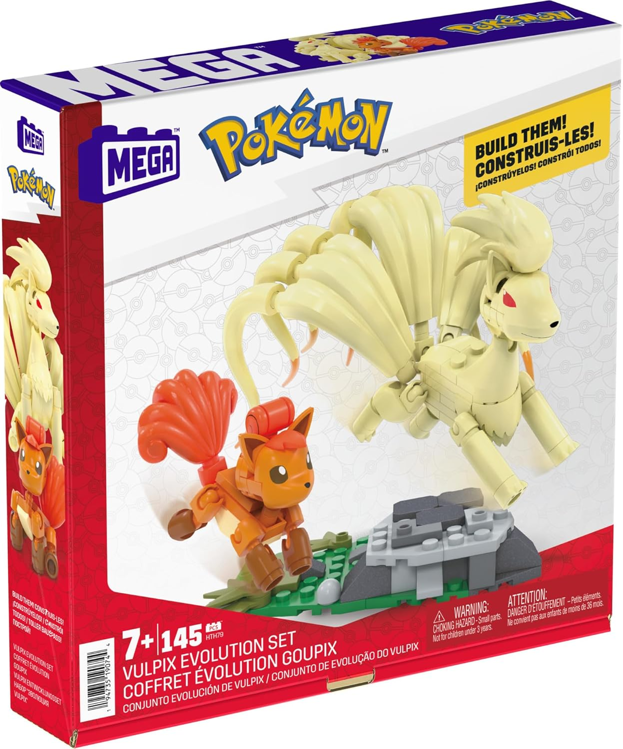MEGA Pok&eacute;mon Vulpix Evolution Set image number 2