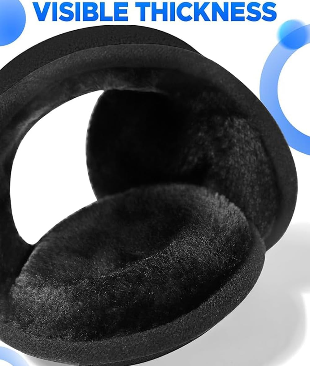 Unisex Classic Fleece Foldable Earmuffs Winter Accessory Outdoor Earmuffs image number 1