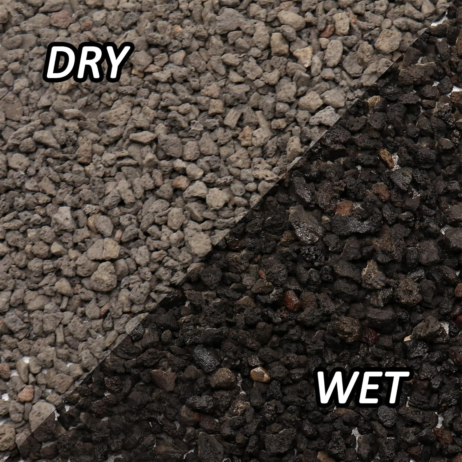 Premium Pebbles Volcanic Rock for Plants. Black Lava Rock. 1/5 Inch - 2 Lbs for Potting Soil, Succulents, Pots, Plants, Indoor, Crafting, Vase Fillers (Mini (0.2 Inch), Horticultural - Black Lava, 2) image number 7