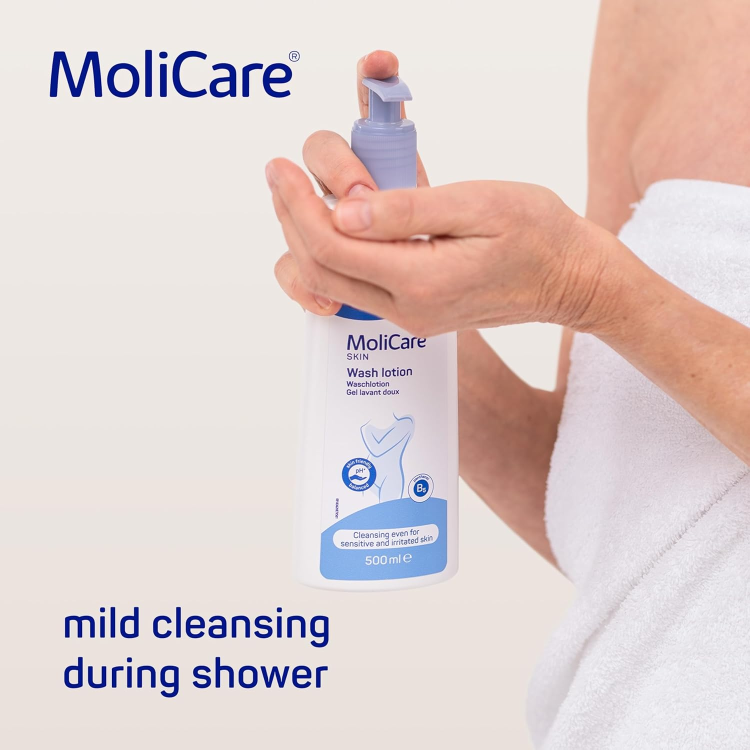 Molicare Skin Wash Lotion 500 Ml image number 4