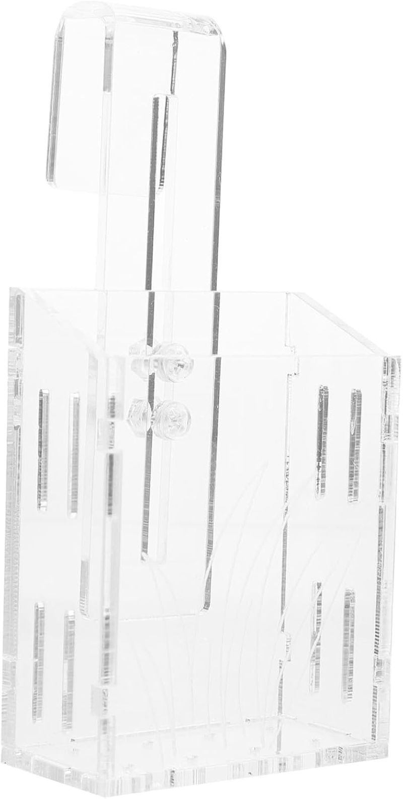 WEKAMOS Water Plant Holder Acrylic Small Aquatic Plant Cup Hanging Planter Pot Suitable for Fish Tank Aquariums with Suction Cup for Aquatic Pets image number 2