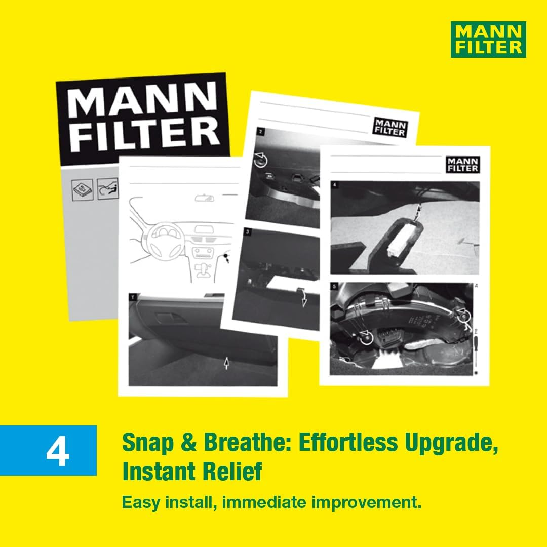 Mann Filter CU 2842 Cabin Filter for Select Audi/Volkswagen Models image number 3