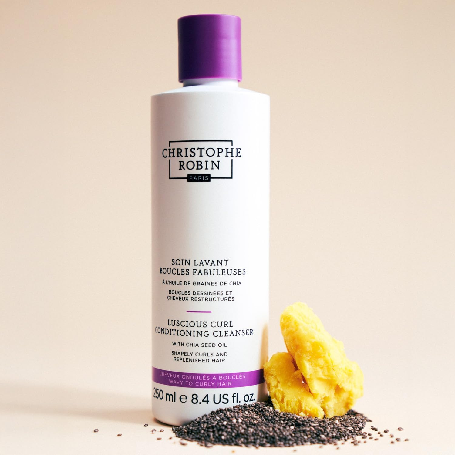 Christophe Robin Luscious Curl Conditioning Cleanser for Unisex 8.4 Oz Cleanser image number 2