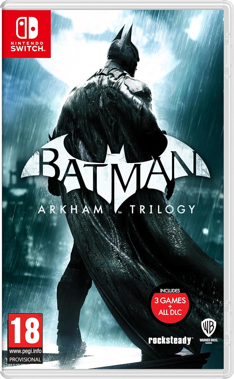 Warner Bros Games Batman: Arkham Trilogy Nintendo Switch Game