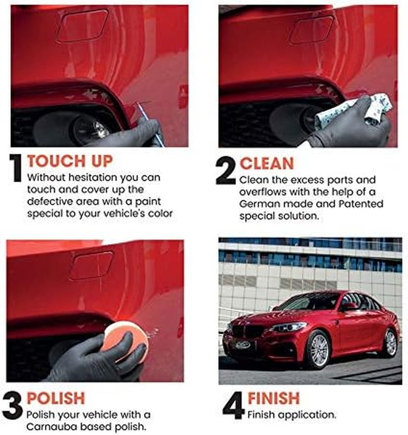 Color N Drive for Tesla Automotive Touch up Paint | PPSW - White Water Pearl/Pearl Multicoat | Paint Scratch Repair, Exact Match Guarantee - Basic image number 1