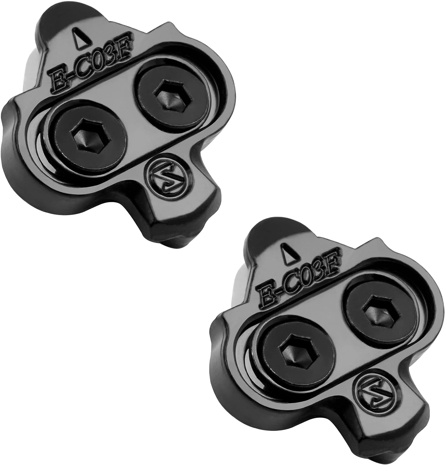 Cyclingdeal Bike Cleats Compatible with Shimano MTB SPD Pedals SM-SH51 or SM-SH56 - for Indoor Cycling Spinning & Mountain Bicycle Shoes - Single-Release 12&deg; Float or Multi-Release 4&deg; Float image number 2