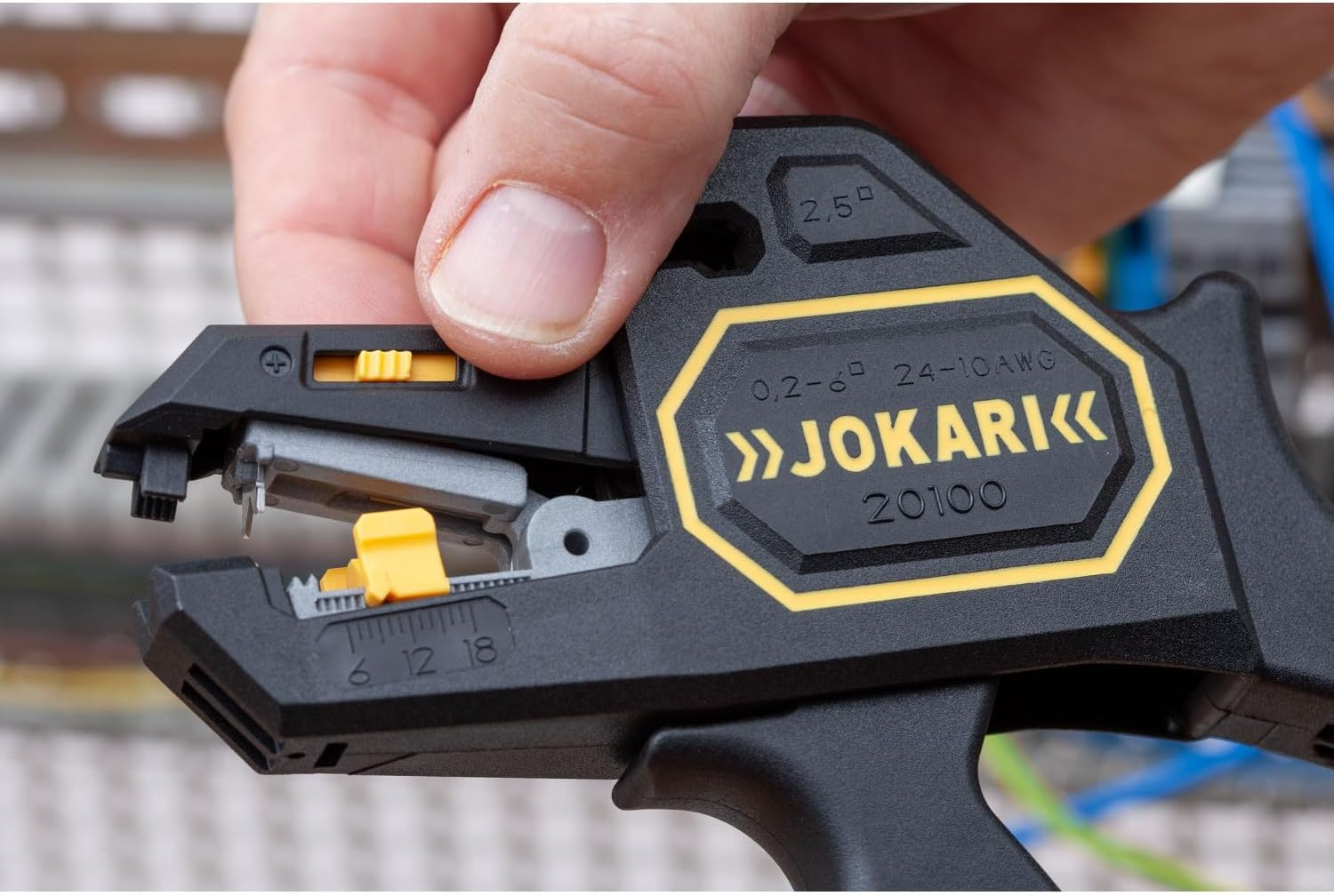 Jokari Secura 2K Auto Wire Stripper (0.2-6Mm) image number 2
