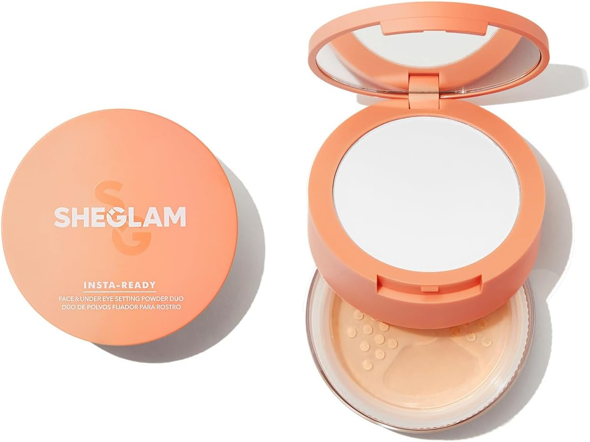 SHEGLAM Insta-Ready Face Powder Loose under Eye Setting Powder-Bubblegum