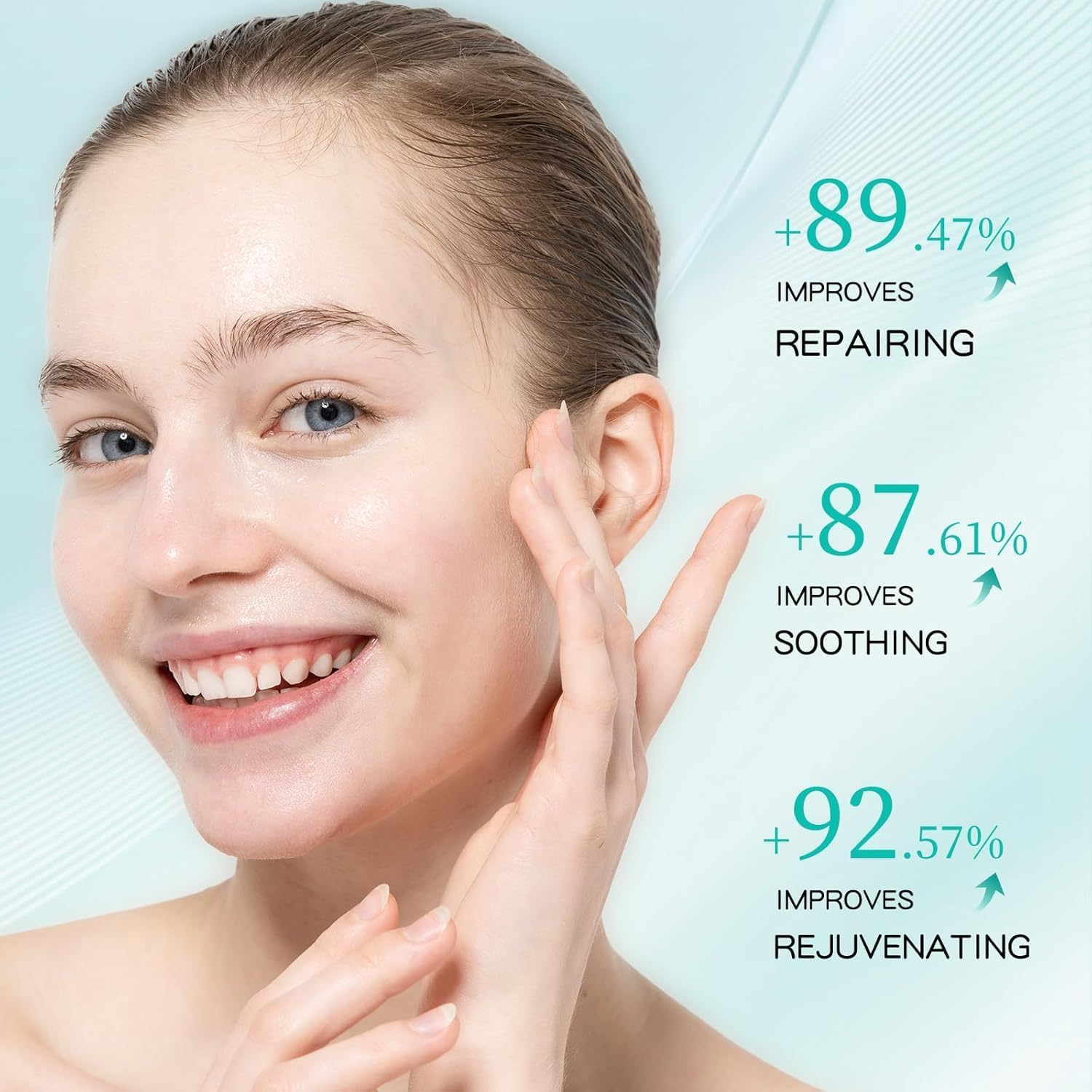 Face Masks Skincare Set for Girl,Moisturizing Collagen Facial Masks for Women Home Spa,Hyaluronic Acid Face Mask - Pore Minimizing,Elasticity Enhancing,Firming,Moisturizing,Oil Contral 25Ml (6 Pack) image number 5