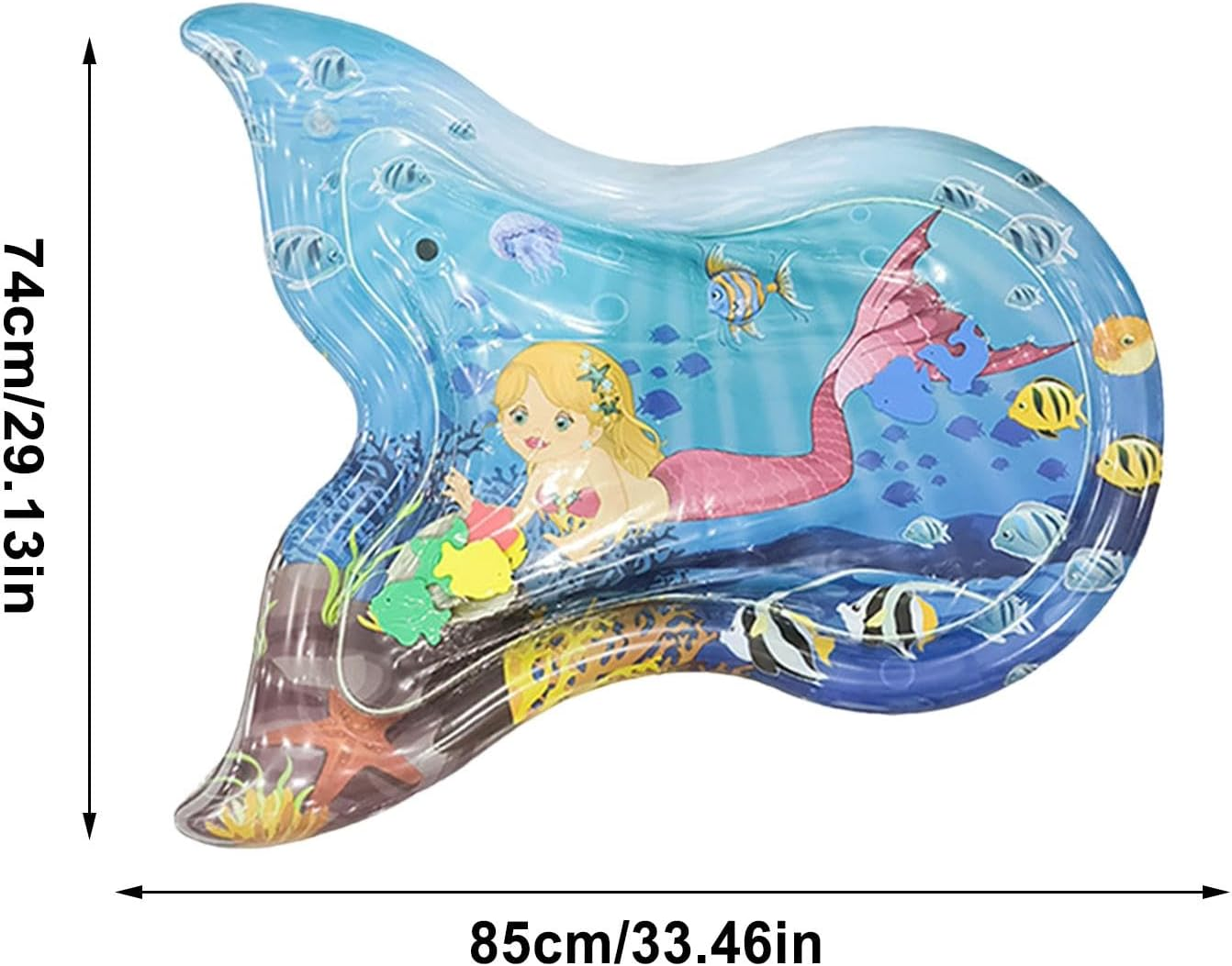 Inflatable Water Pad | Inflatable Outdoor Pet Mat - Water Sensor Technology Water Patting Mat for Floor, Tile, and Grass image number 5