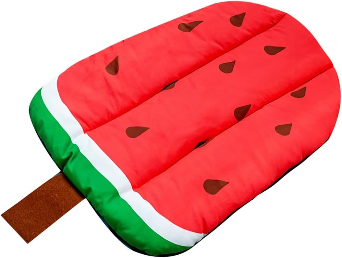 AIMALL Cooling Pet Mat for Dogs and Cats, Summer Ice Silk Cooling Pad with Non-Slip Bottom, Water-Resistant Washable Dog Bed Mat