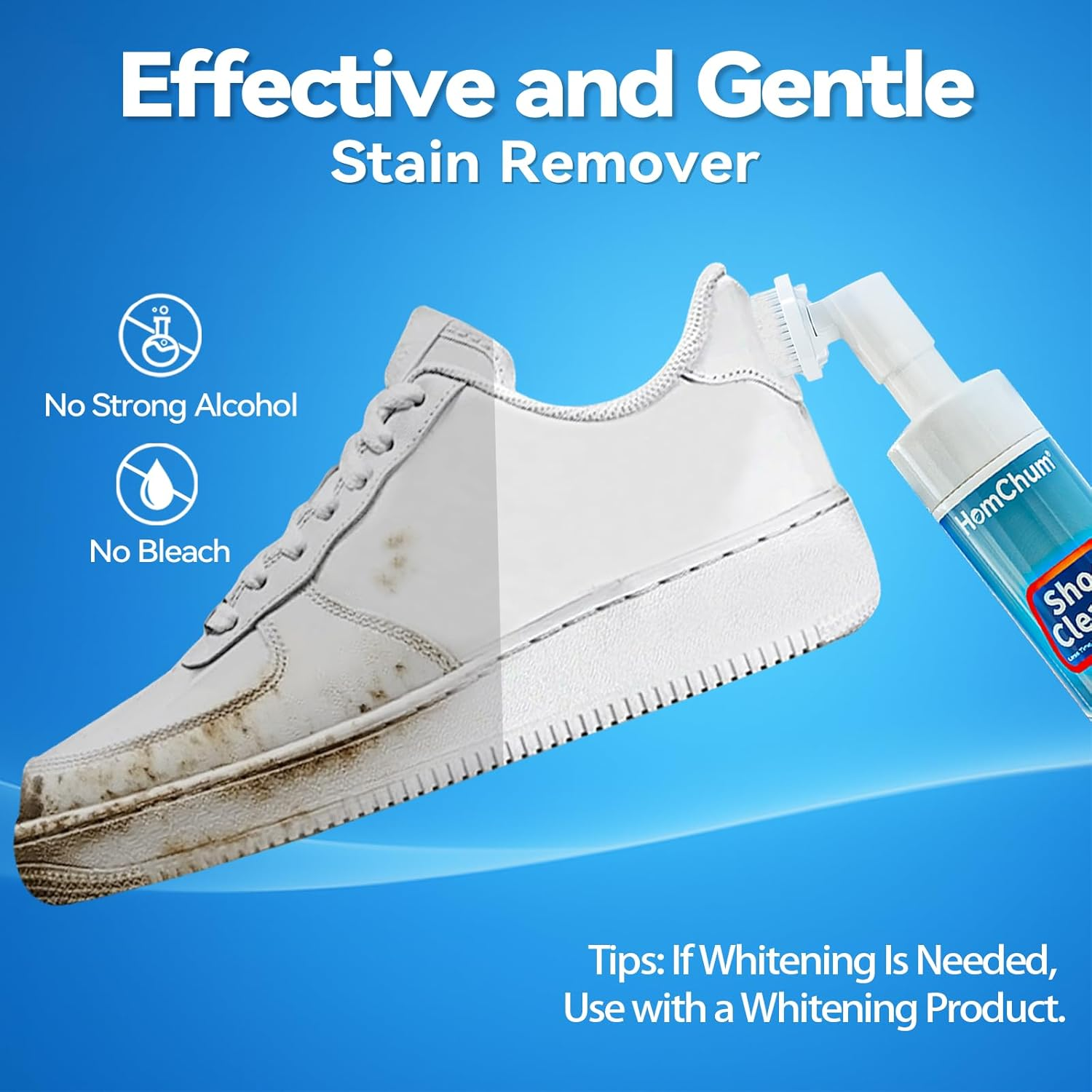 Sneaker Cleaner Shoe Cleaner Shoe Cleaning Kit Water-Free Foam, 6.8 Oz