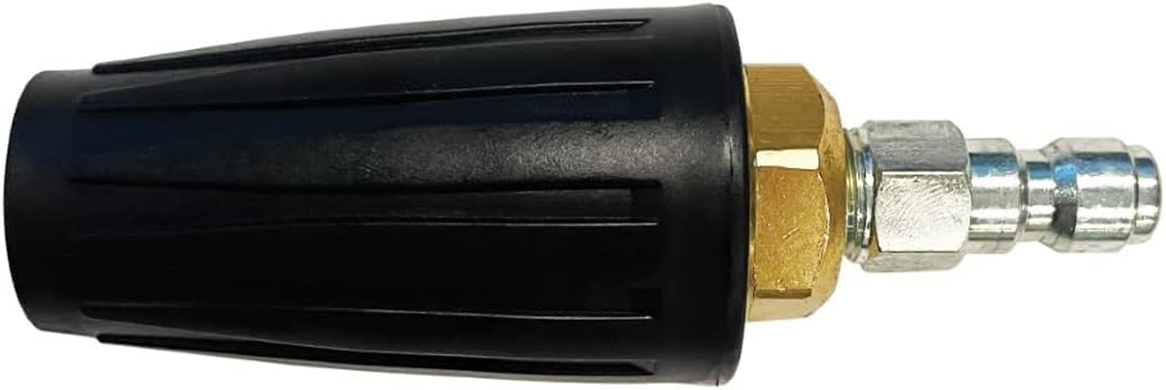 Simpson Cleaning 80143 3600 PSI Universal Turbo Pressure Washer Nozzle, 1/4-Inch Quick Connect, Hot- or Cold-Water Use, Black image number 2
