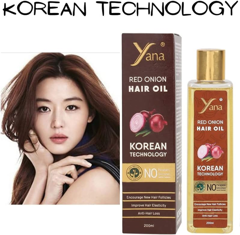 Red Onion Hair Oil for Fall Control & Growth, Strengthen by Korean Technology image number 2