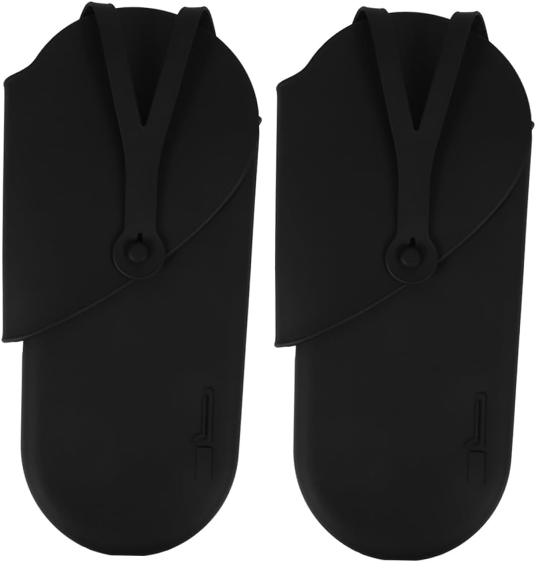 ARTSEWPLY 2Pcs Portable Curling Iron Storage Bag Heat Insulation Pouch for Hair Straightener Travel Organizer