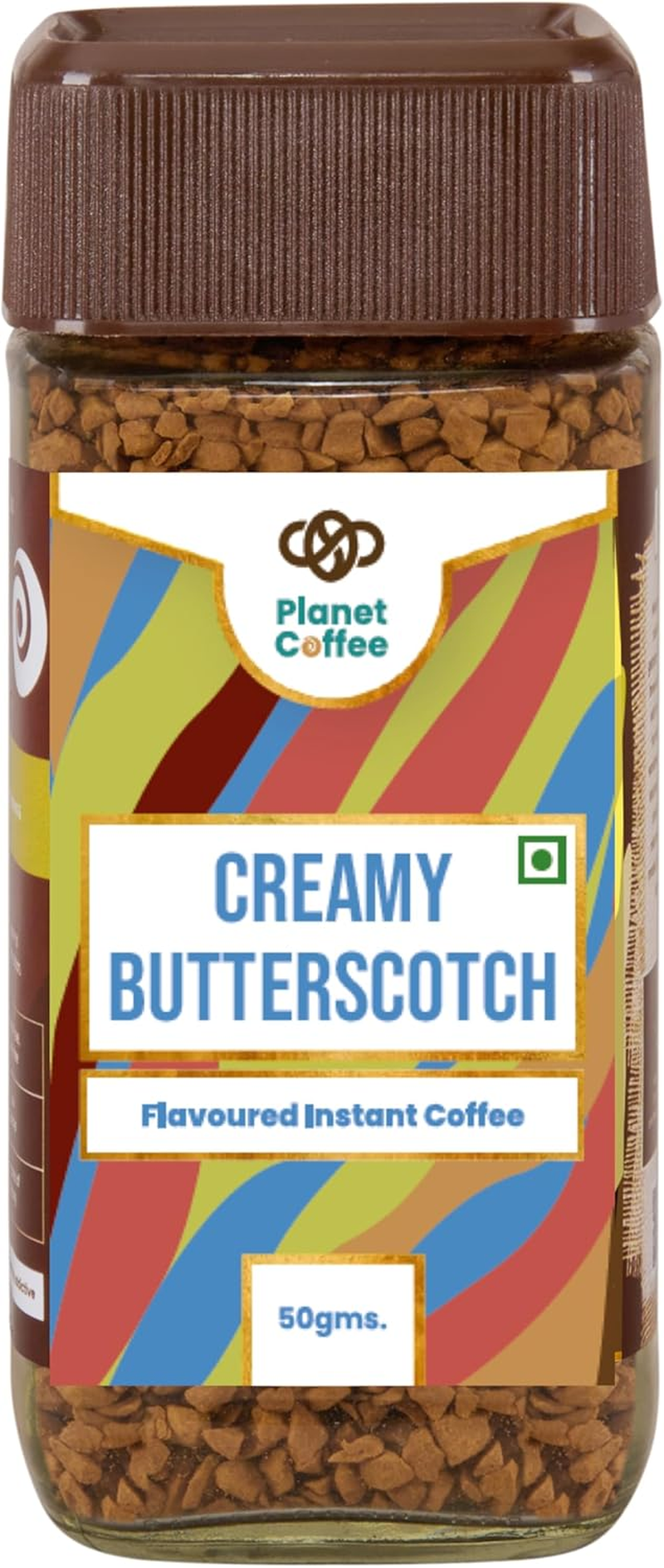 Planet Coffee&reg; | Mocha DELIGHT Coffee | 1.76 Ounces (50 Gms) Jar | Pure Arabica | Freeze-Dried Instant Coffee | No Added Sugar | Makes 25 Cups | Medium Roast | Flavoured Coffee image number 4