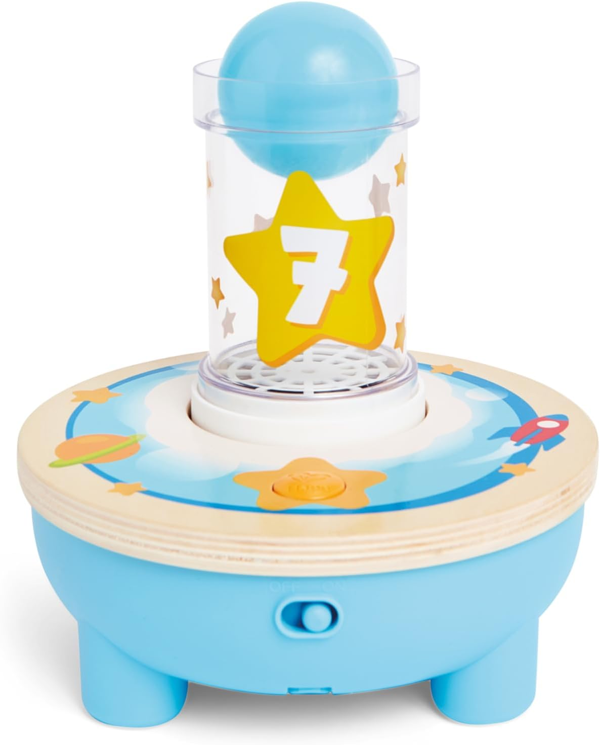 Hape Rocket Ball Air Stacker Learning Music/Sounds Kids/Toddler Play Toy 24M+ image number 2