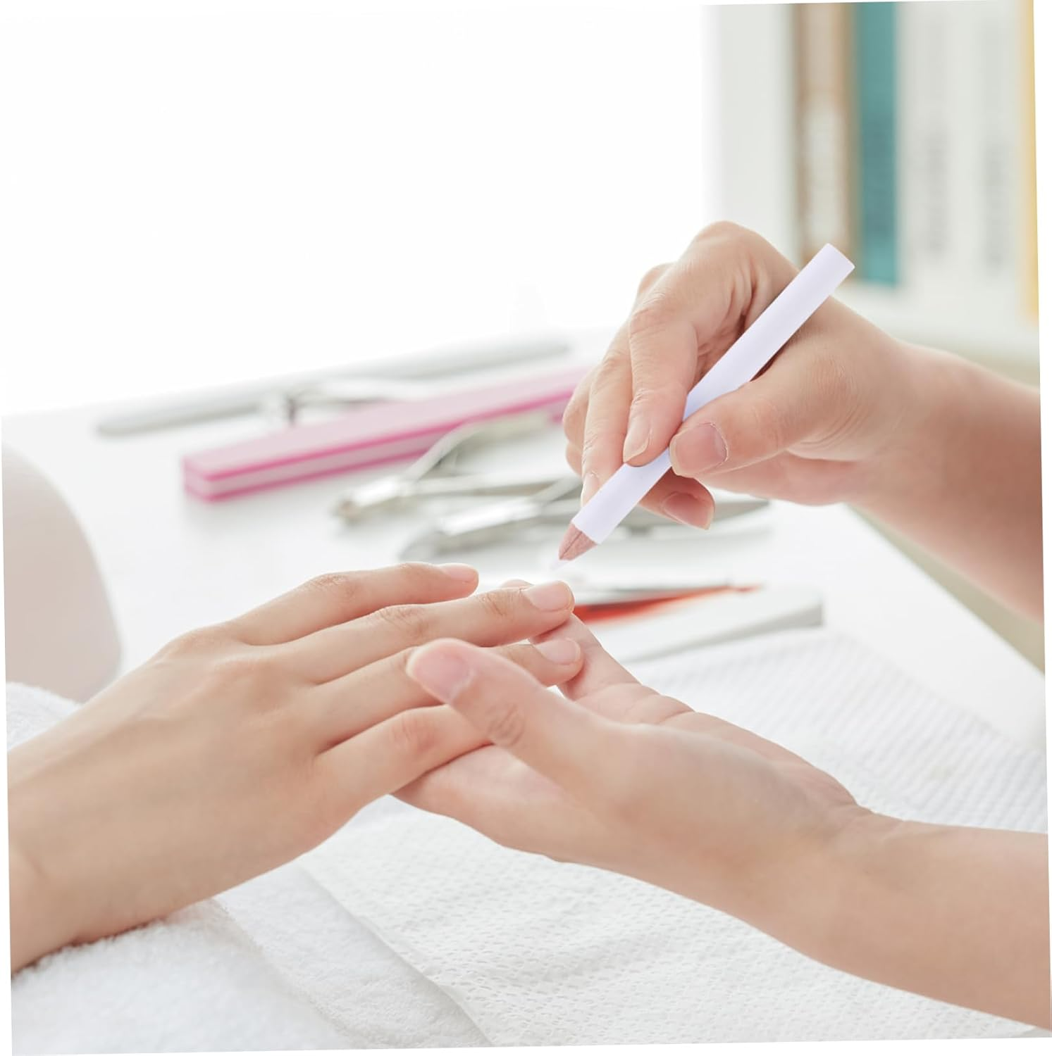 FOMIYES 30Pcs Nail Art Tool Rhinestones Gems Crystal Dotting Tool Pencil Lightweight Pen for Home Use