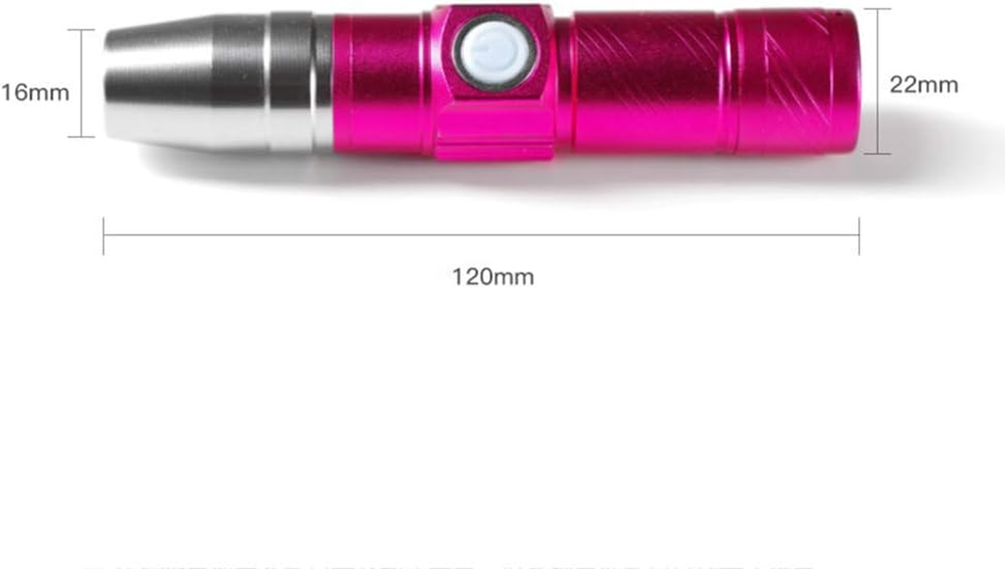 Nail LED Flashlight Mini Flashlights for Nails Drying Lamp Rechargeable & Portable Nail Dryer for Nail UV Gel VCXN image number 3